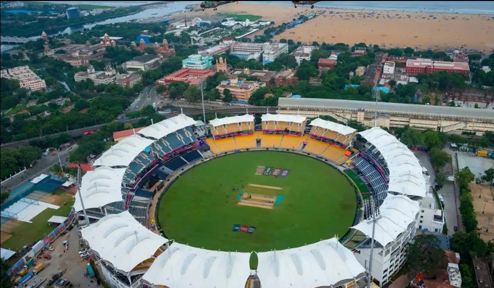 indian air force shares bird's eye view of world cup 2023